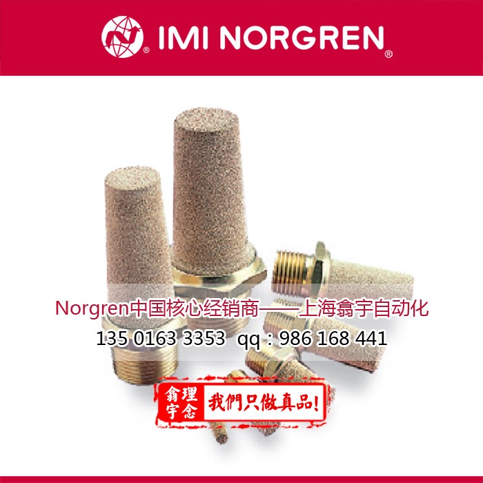 T40B1800,Norgren烧结青铜消音器