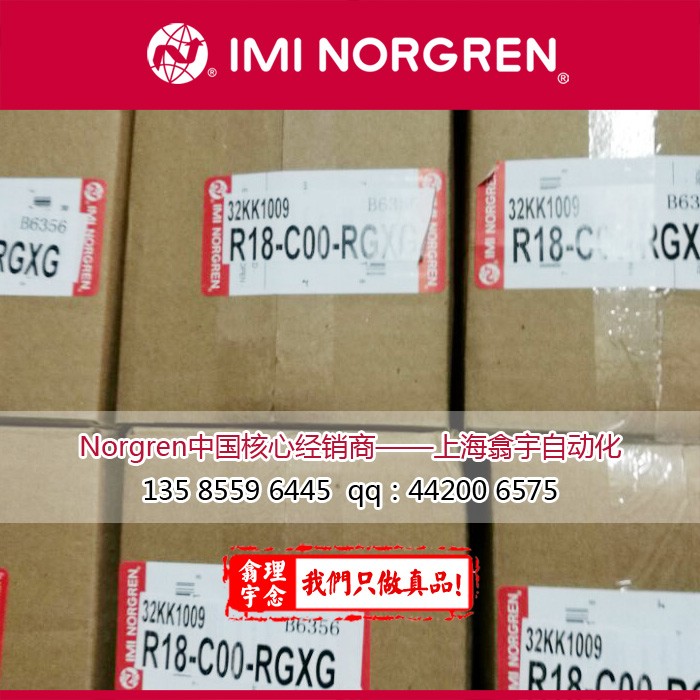 Norgren诺冠R18-B05-RGSG调压阀/减压阀维修包